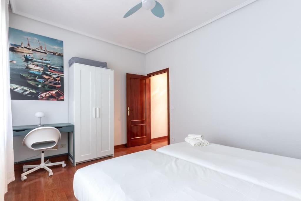 شقة Acogedor Piso En Santurtzi .Parking Privado المظهر الخارجي الصورة